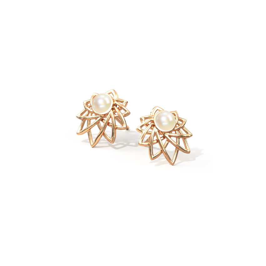 Genna Ray Pearl Stud Earrings