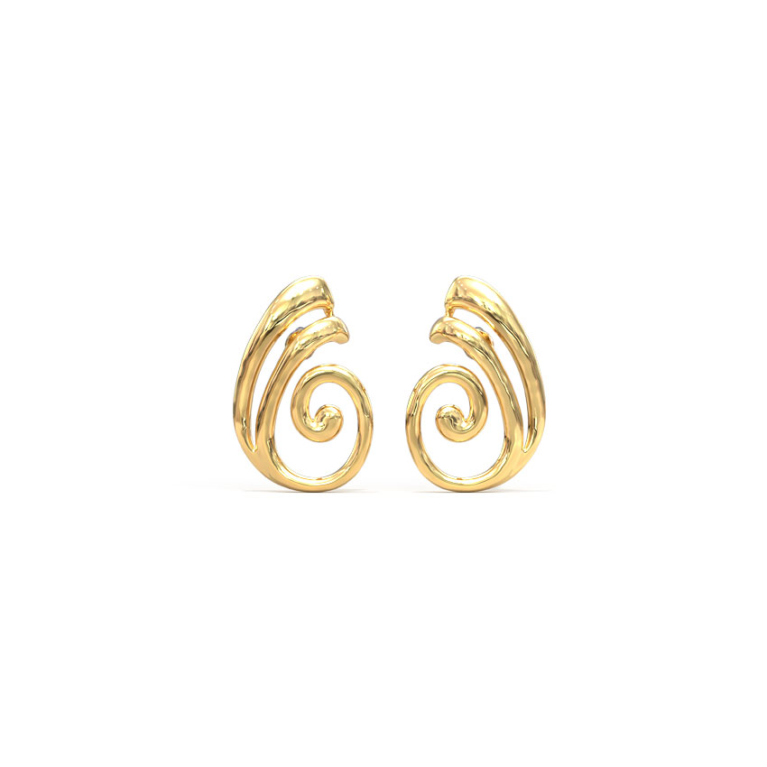 Lucy Gold Stud Earrings Lucy Gold Stud Earrings