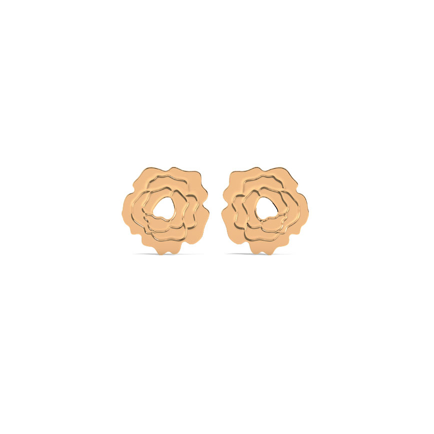Cherish Floret Gold Stud Earrings Cherish Floret Gold Stud Earrings