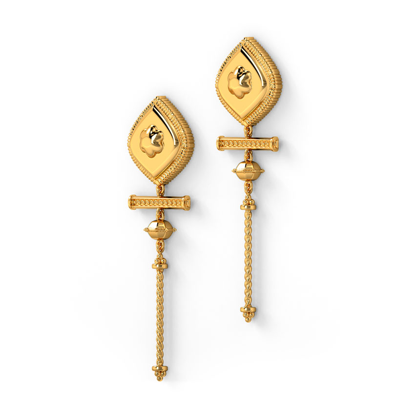 Kalki Gold Drop Earrings