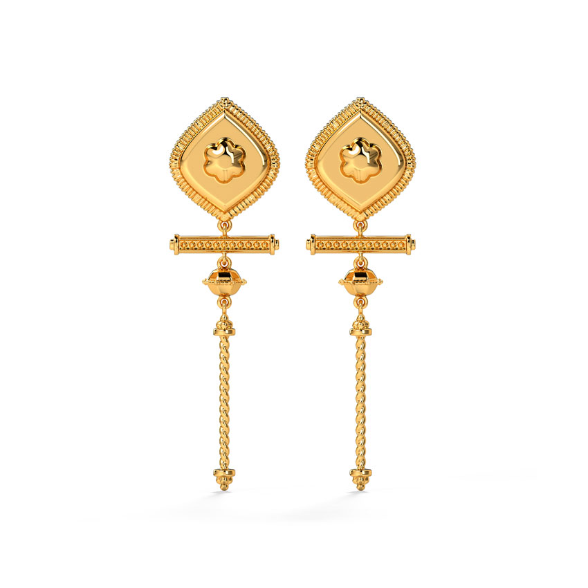 Kalki Gold Drop Earrings