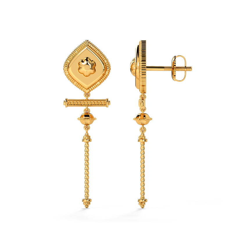 Kalki Gold Drop Earrings