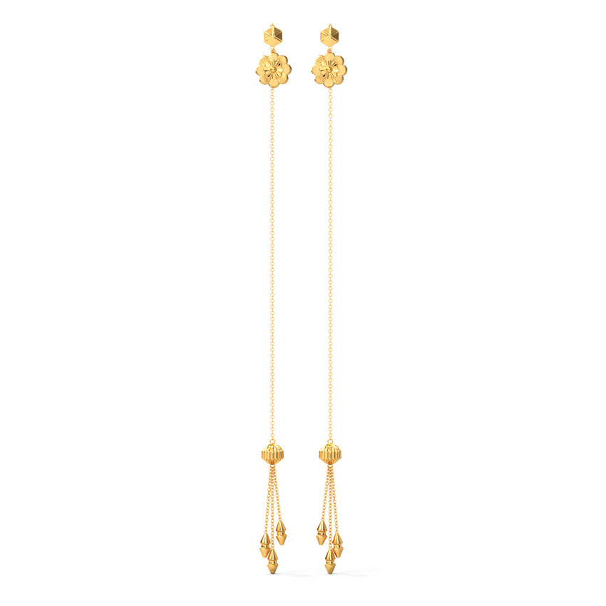 Shaina Gold Drop Earrings