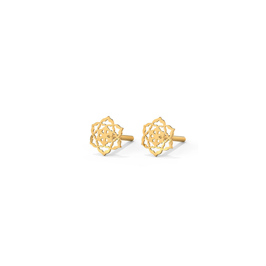 Starry Cutout Stud Earrings