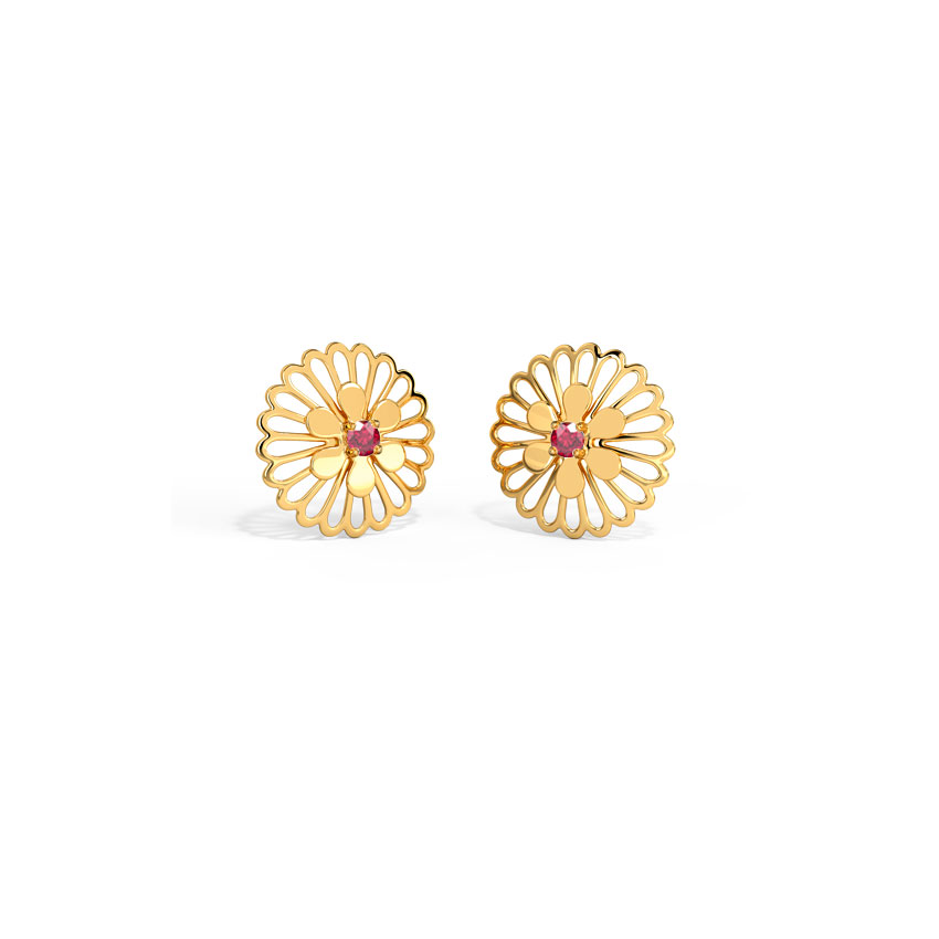 Mishka Cutout Stud Earrings