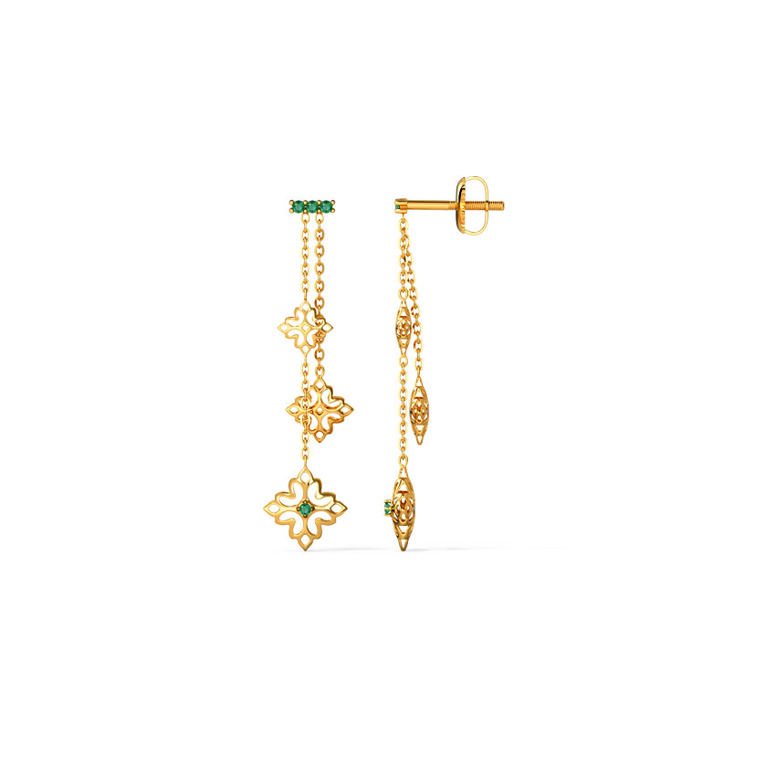 Nitara Cutout Drop Earrings