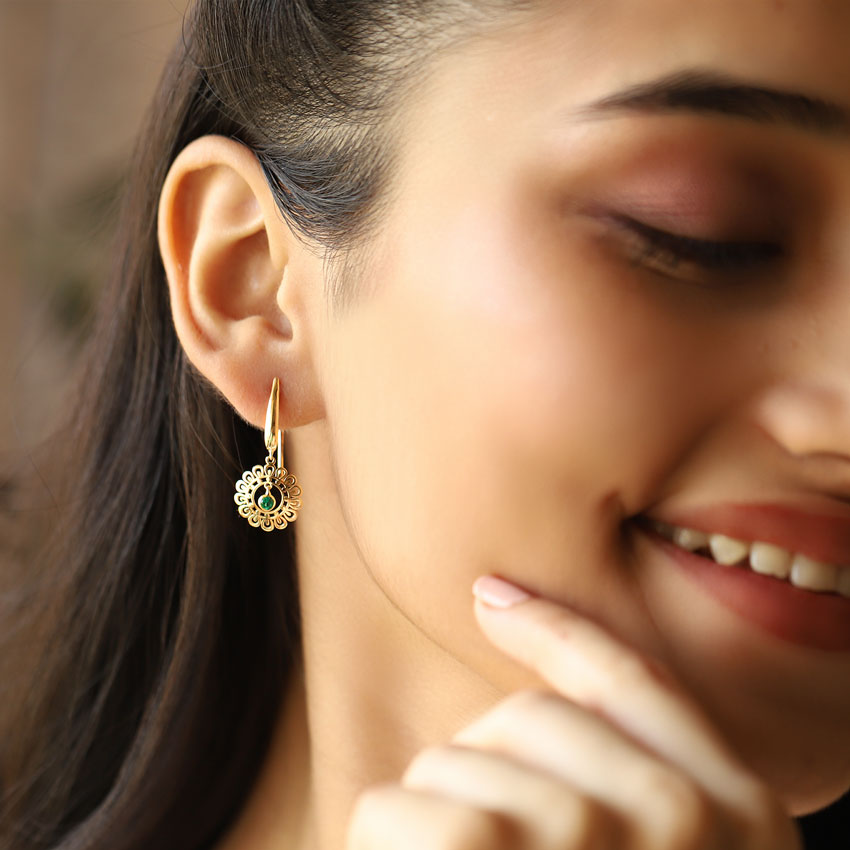 Kiara Cutout Drop Earrings