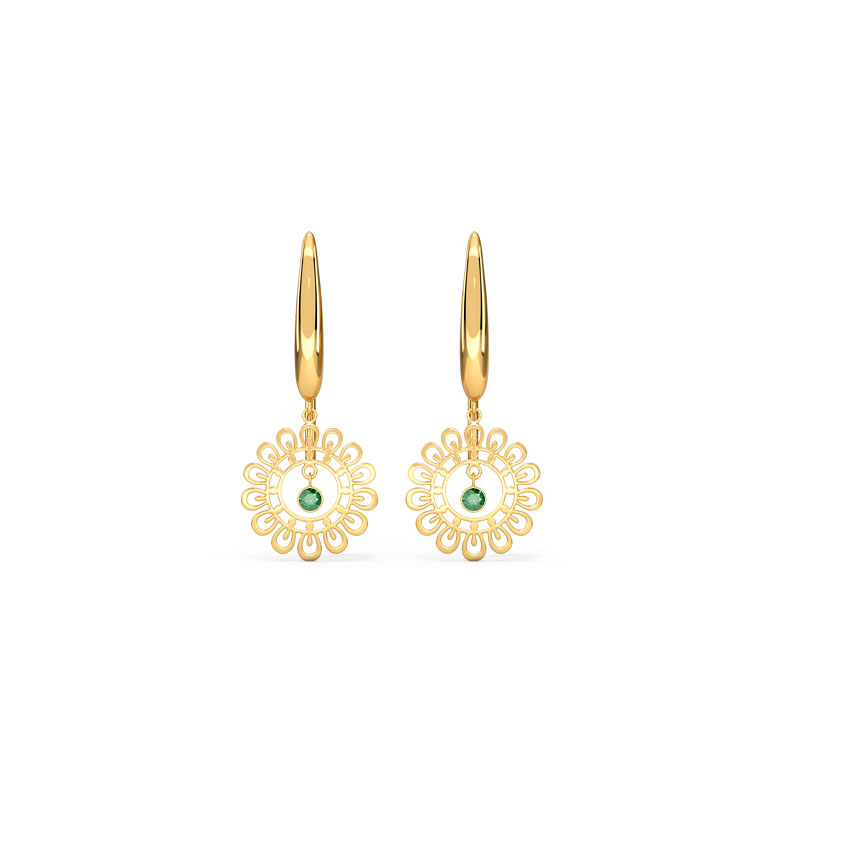Kiara Cutout Drop Earrings