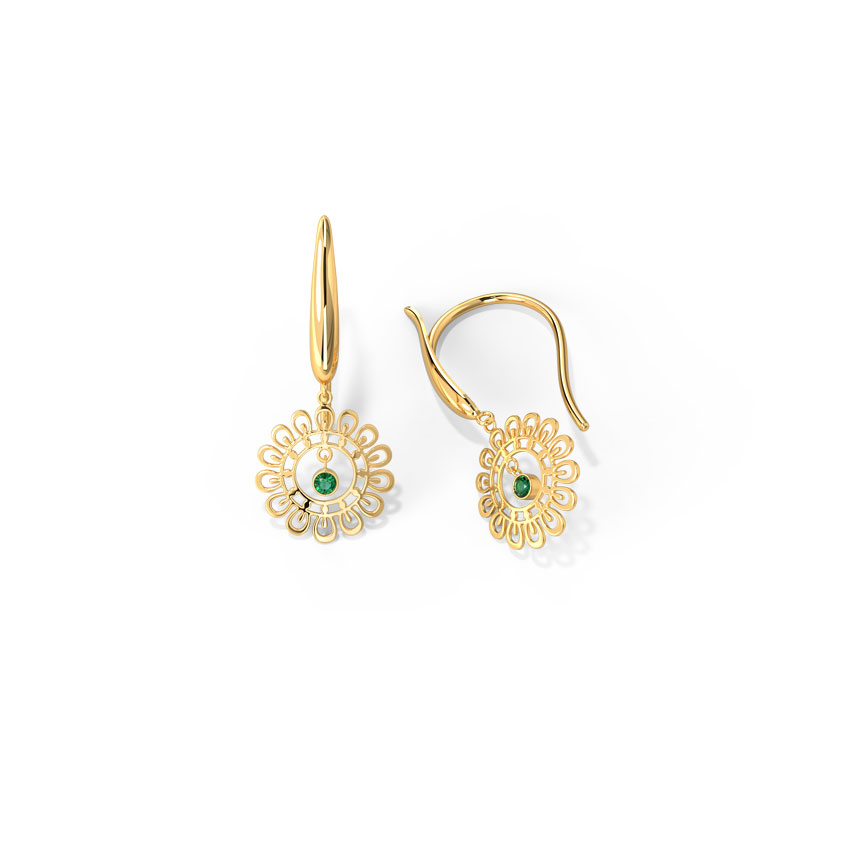 Kiara Cutout Drop Earrings