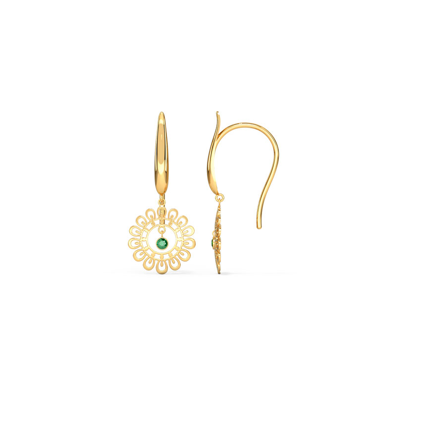 Kiara Cutout Drop Earrings