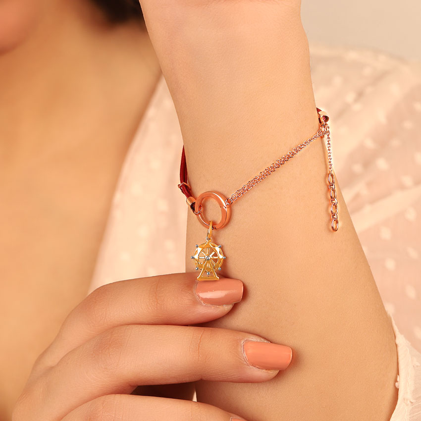 London Eye Gold Travel Charm