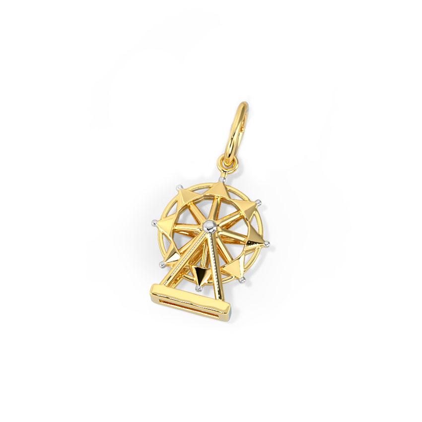 London Eye Gold Travel Charm