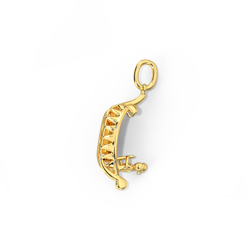 Gondola Ride Gold Travel Charm Gondola Ride Gold Travel Charm