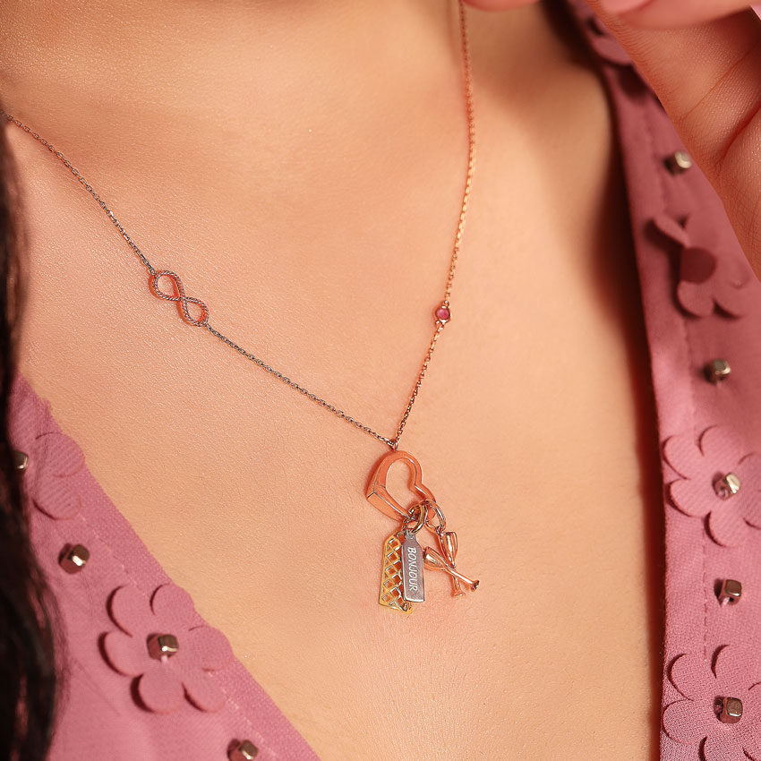 Celebration Love Gold Charm