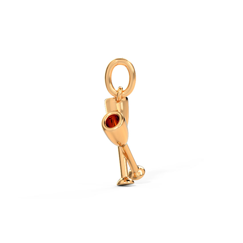 Celebration Love Gold Charm