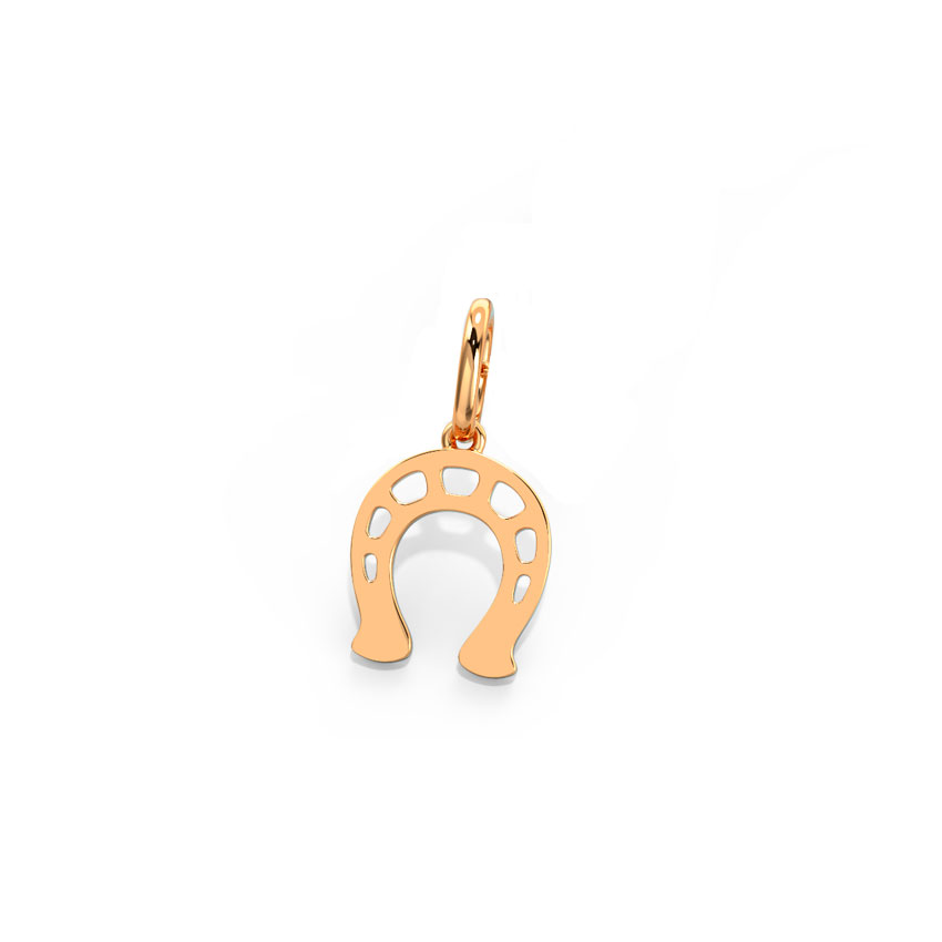 Horseshoe Good Luck Gold Charm
