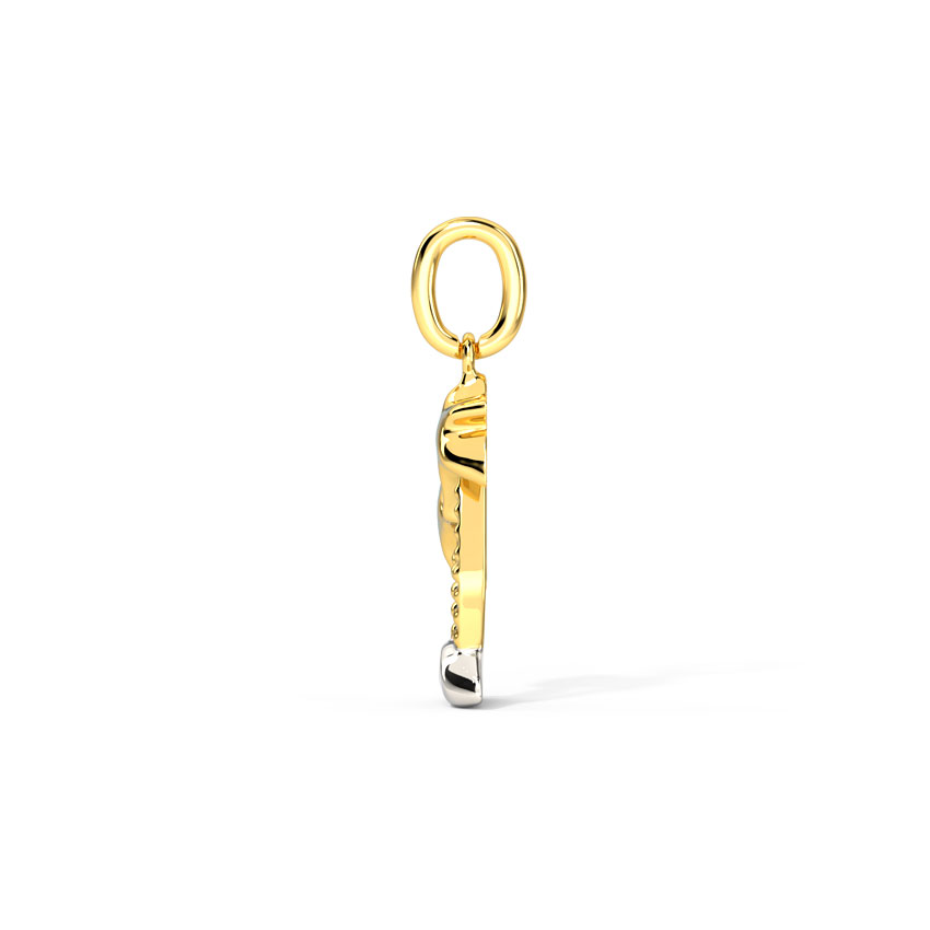Palm Tree Gold Travel Charm