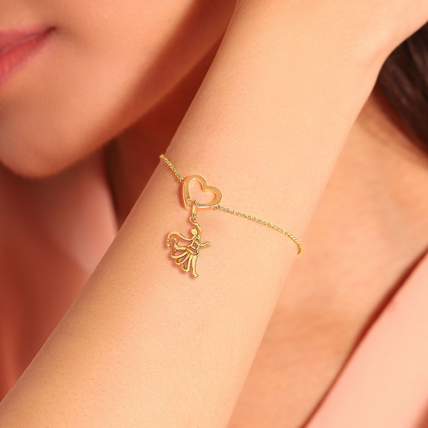 Shakti Naach Gold Charm