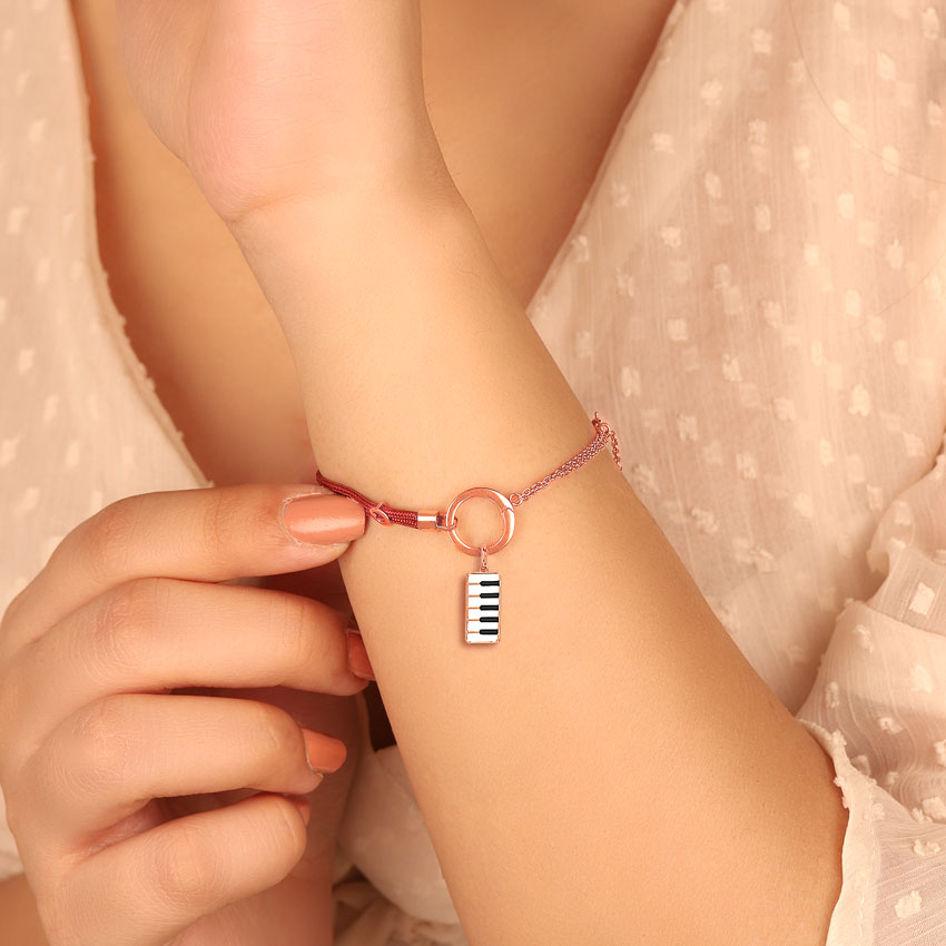 Neeti Piano Gold Charm