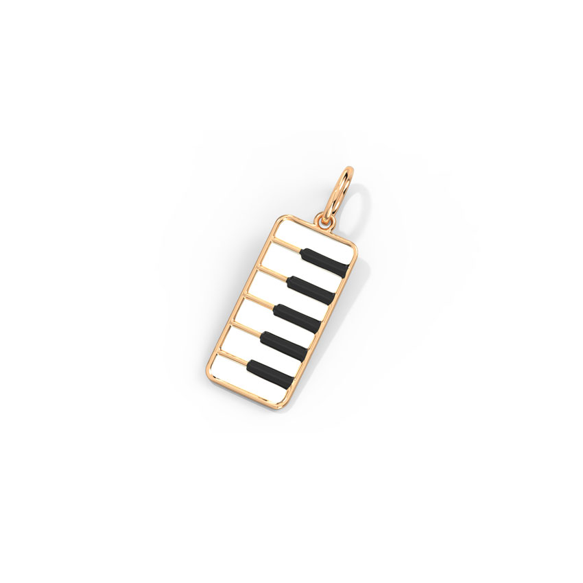 Neeti Piano Gold Charm