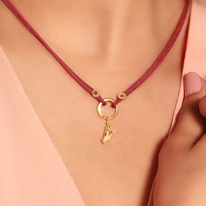 Shakti Mudra Gold Charm Shakti Mudra Gold Charm