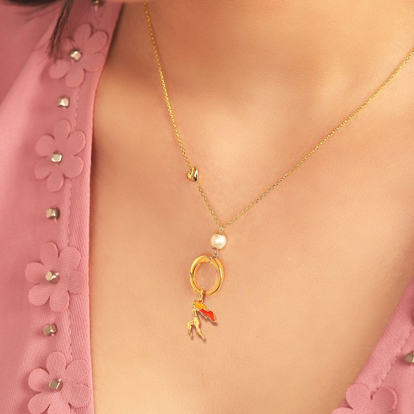 Mukti Get Set Dance Gold Charm