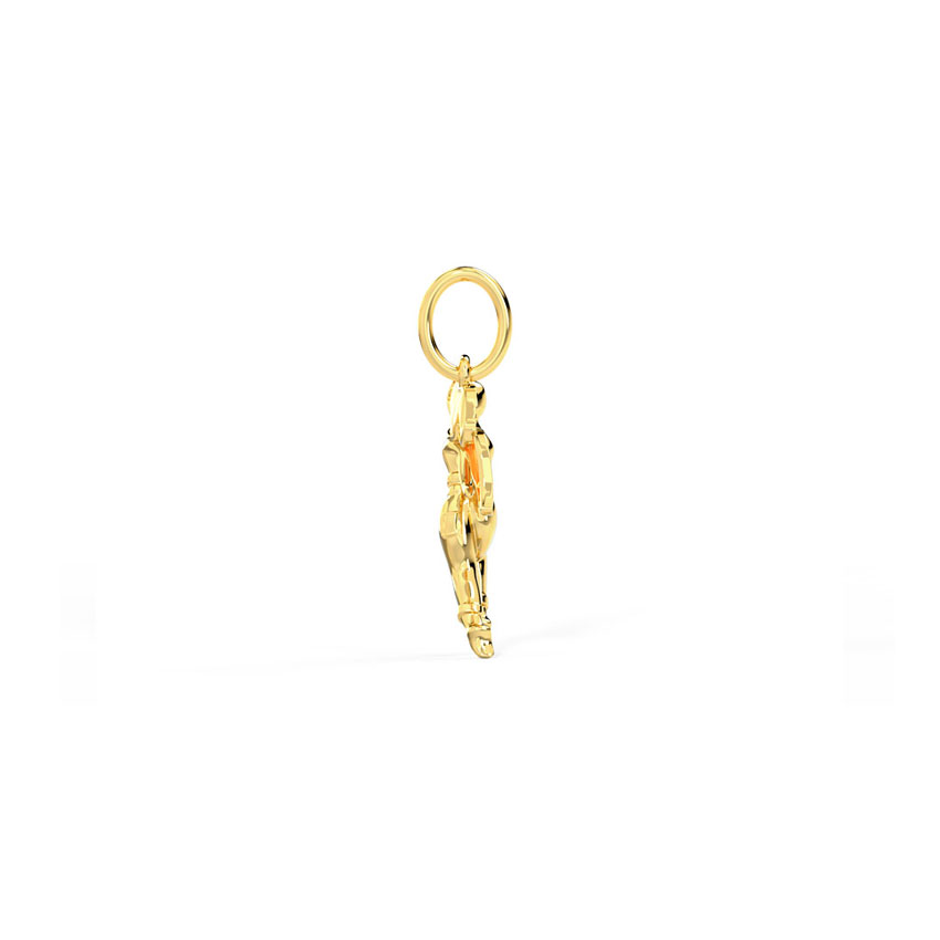 Mukti Get Set Dance Gold Charm