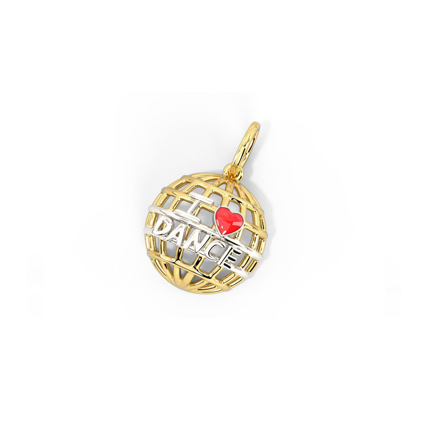 Shakti Love Dance Gold Charm Shakti Love Dance Gold Charm