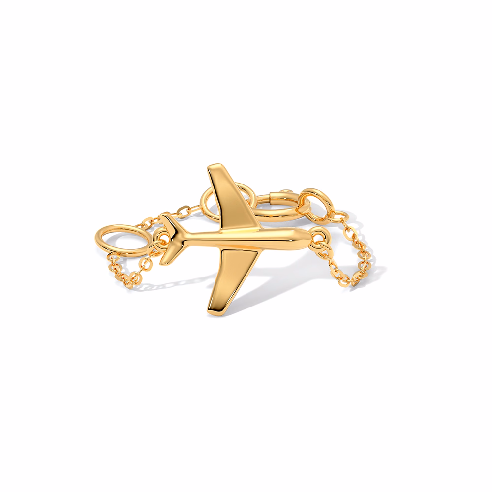 Gold Charms 9 Karat Yellow Gold Aero Bliss Gold Watch Charm
