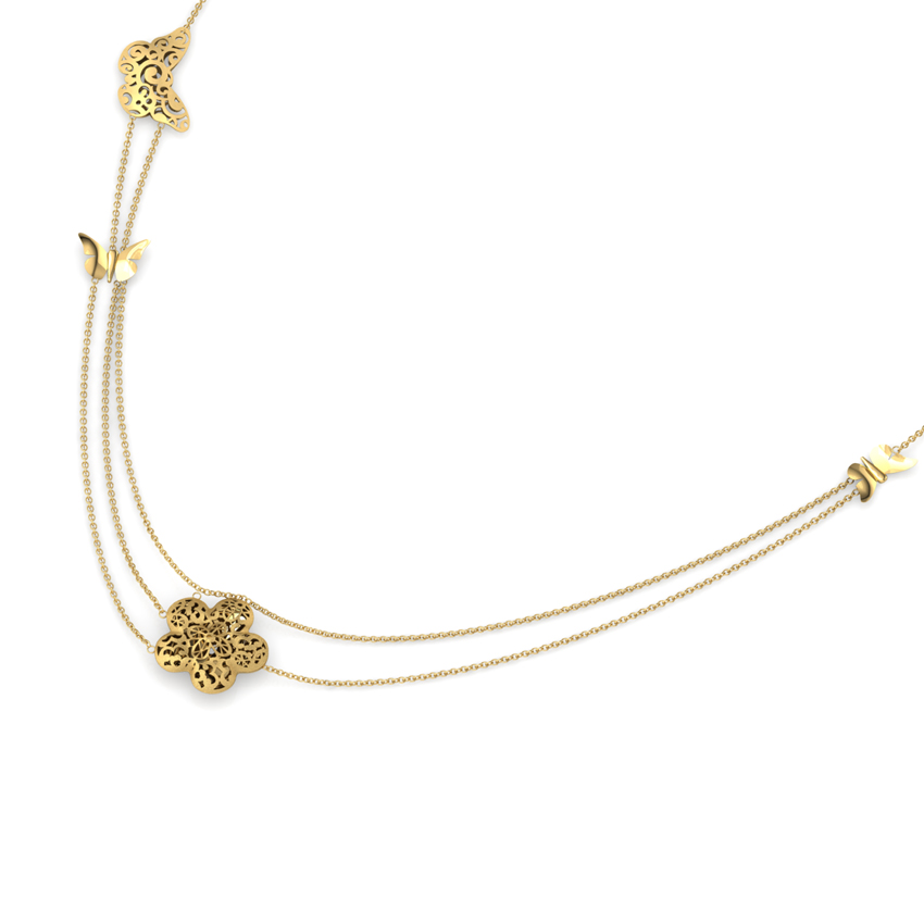 Sue Butterfly Cutout Necklace