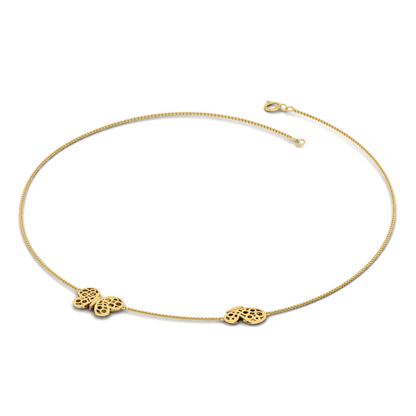 Butterfly Cutout Necklace