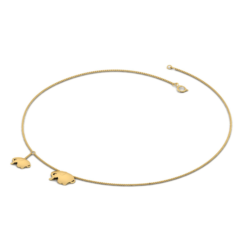 Baby Elephant Necklace