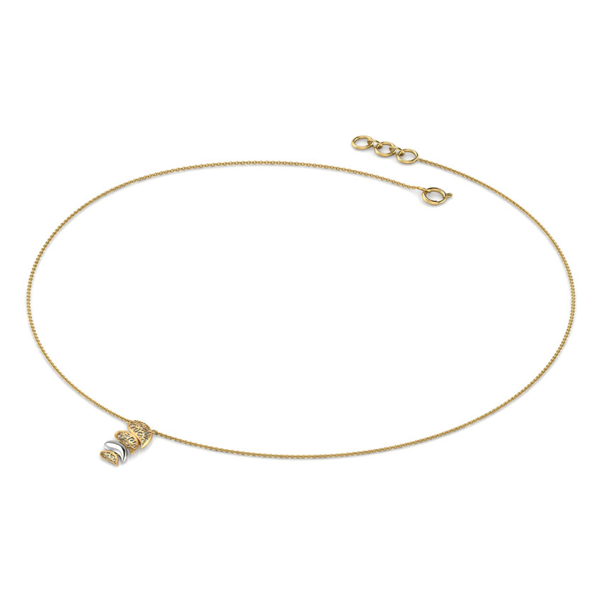 Abigail Paisley Gold Necklace