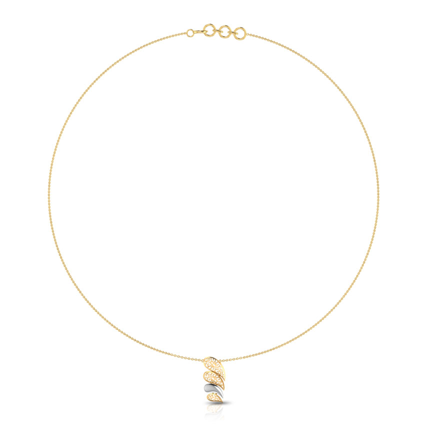 Abigail Paisley Gold Necklace