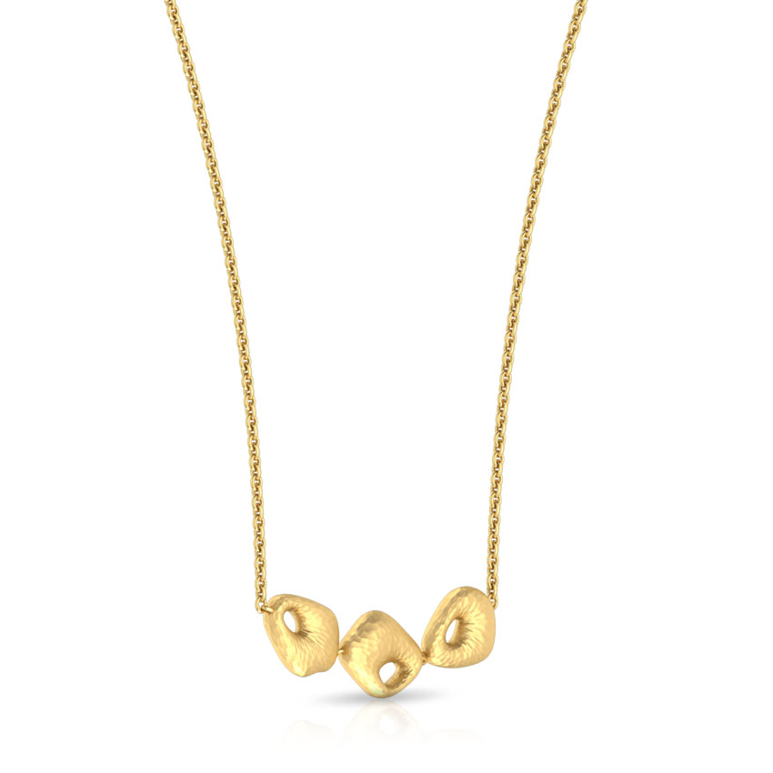 Keeva Hammered Gold Necklace Keeva Hammered Gold Necklace