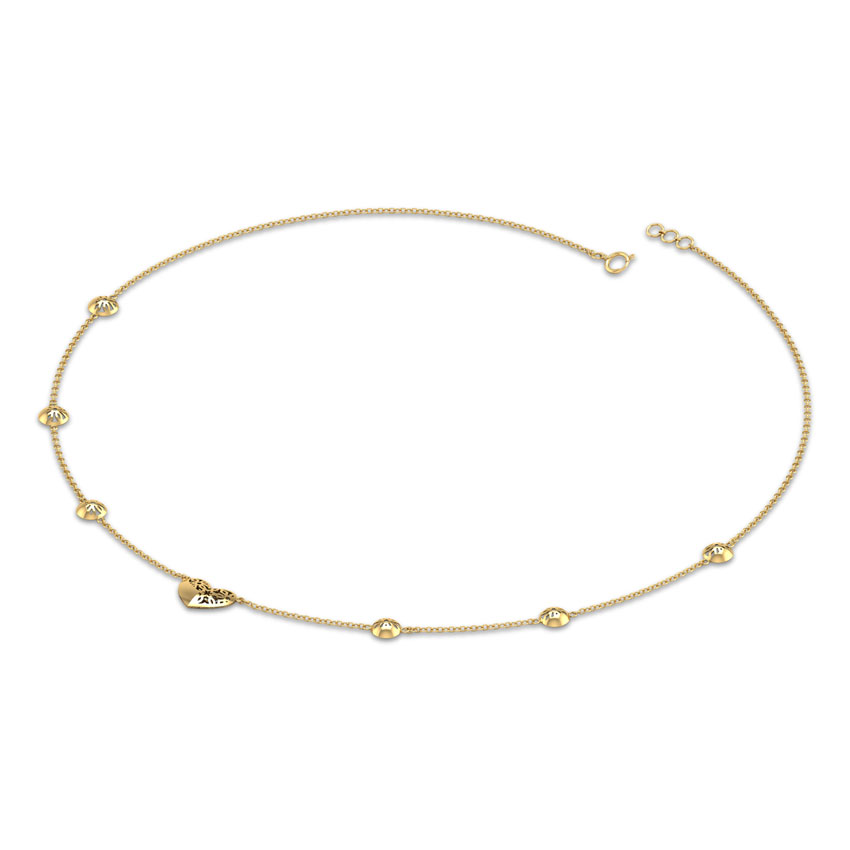 Lesley Cutout Gold Necklace