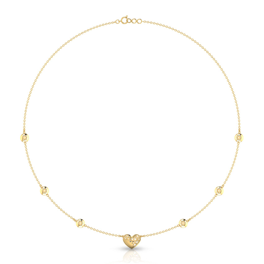 Lesley Cutout Gold Necklace