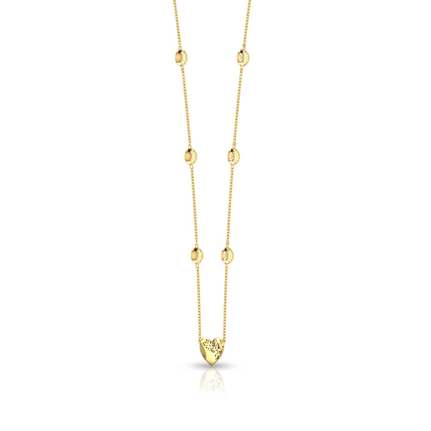 Lesley Cutout Gold Necklace