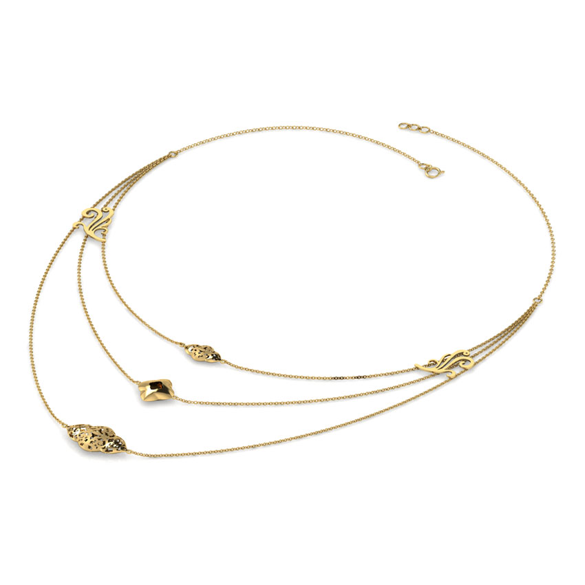 Gene Cutout Necklace Gene Cutout Necklace