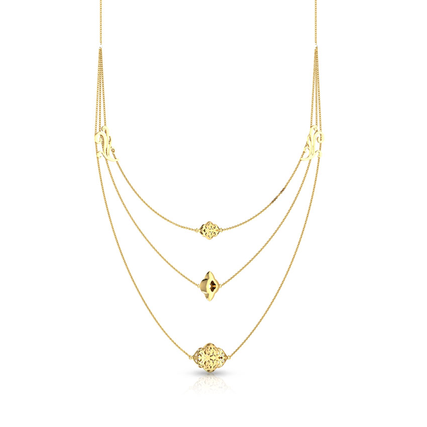 Gene Cutout Necklace Gene Cutout Necklace