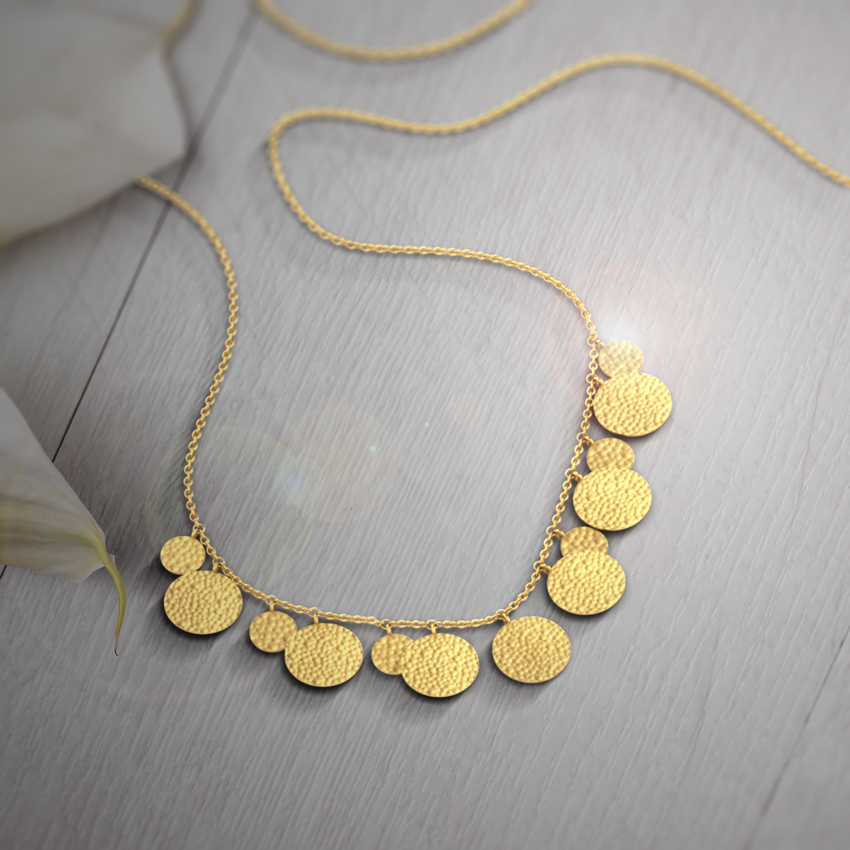 Chas Hammered Necklace Chas Hammered Necklace