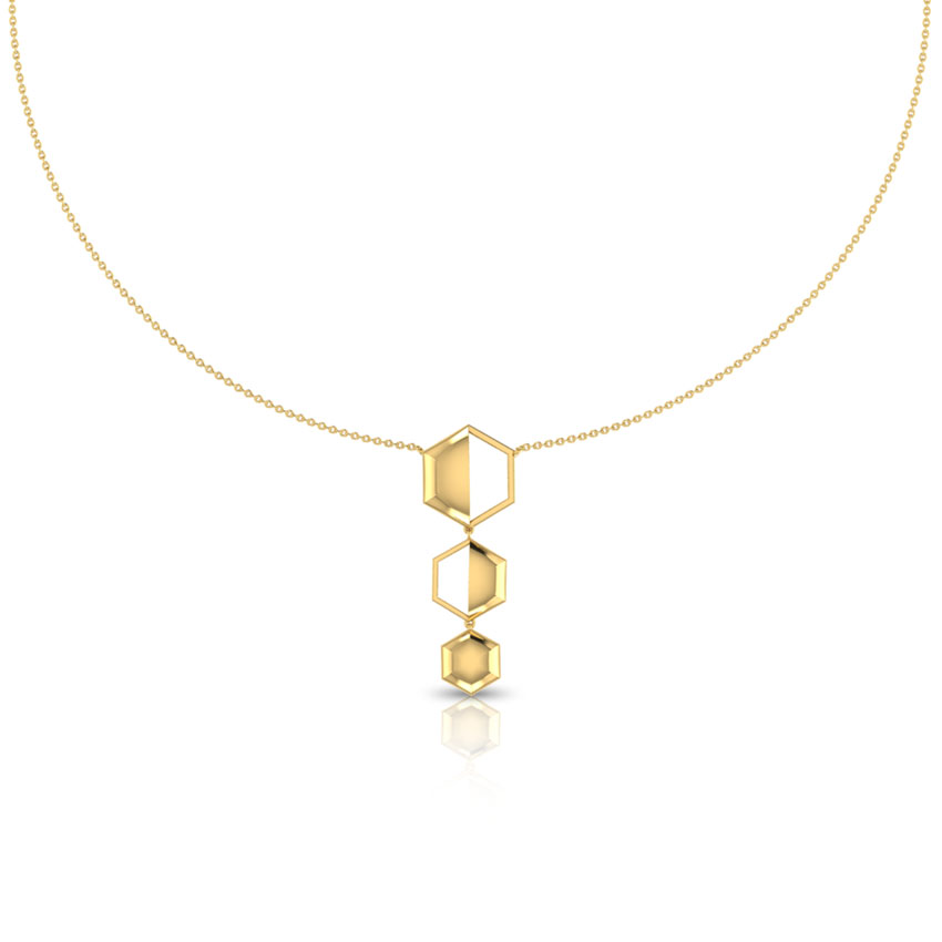 Ansley Geometric Necklace