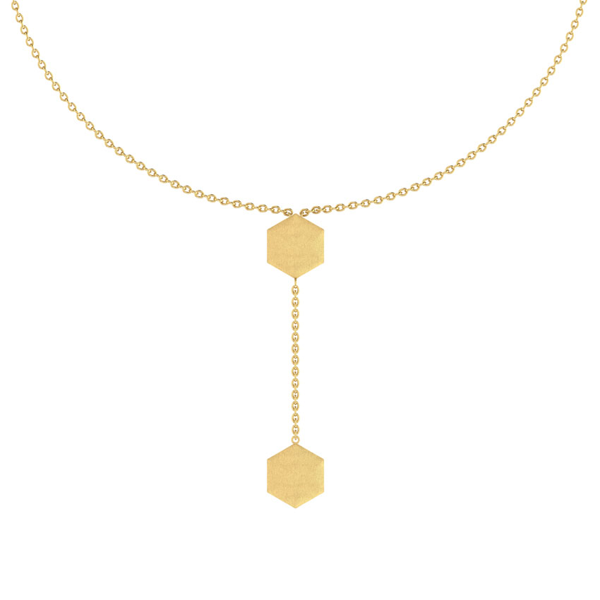 Miah Stamped Necklace