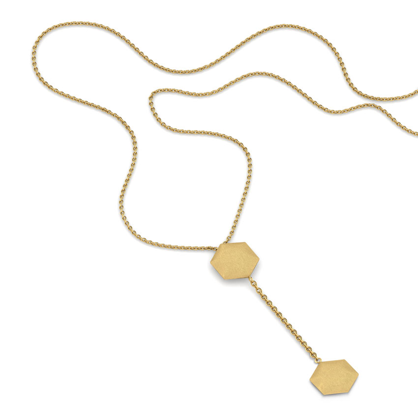 Miah Stamped Necklace