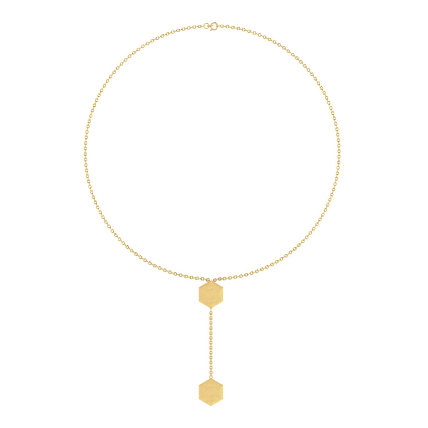 Miah Stamped Necklace