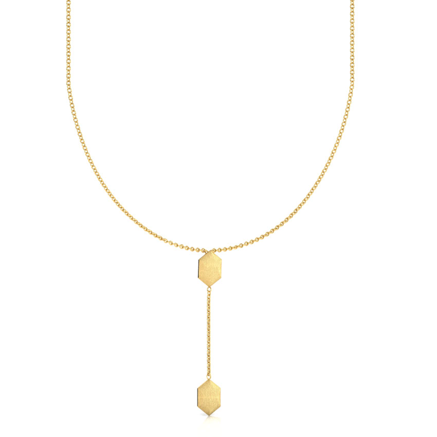 Miah Stamped Necklace