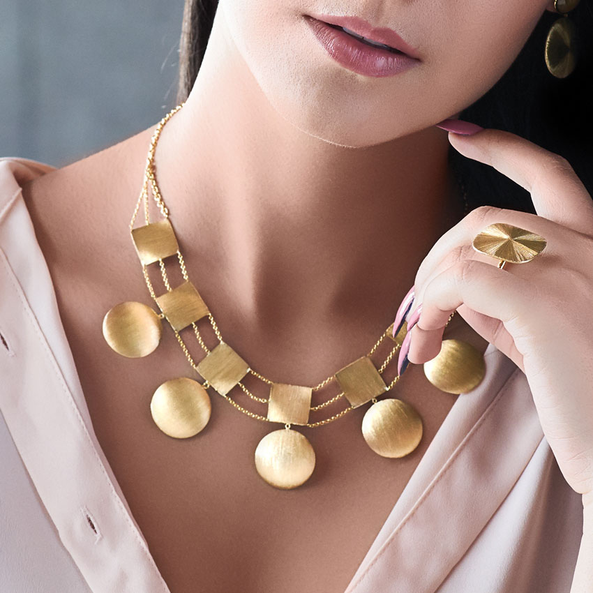 Kacie Stamped Necklace Kacie Stamped Necklace