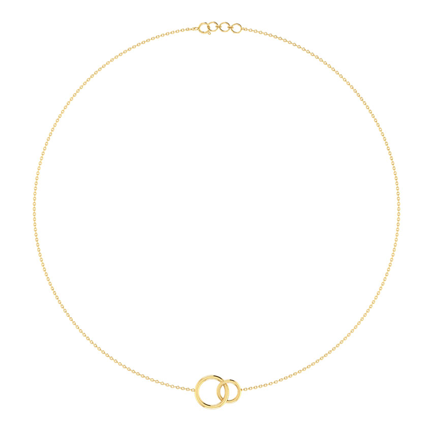 Duo 'O' Gold Necklace