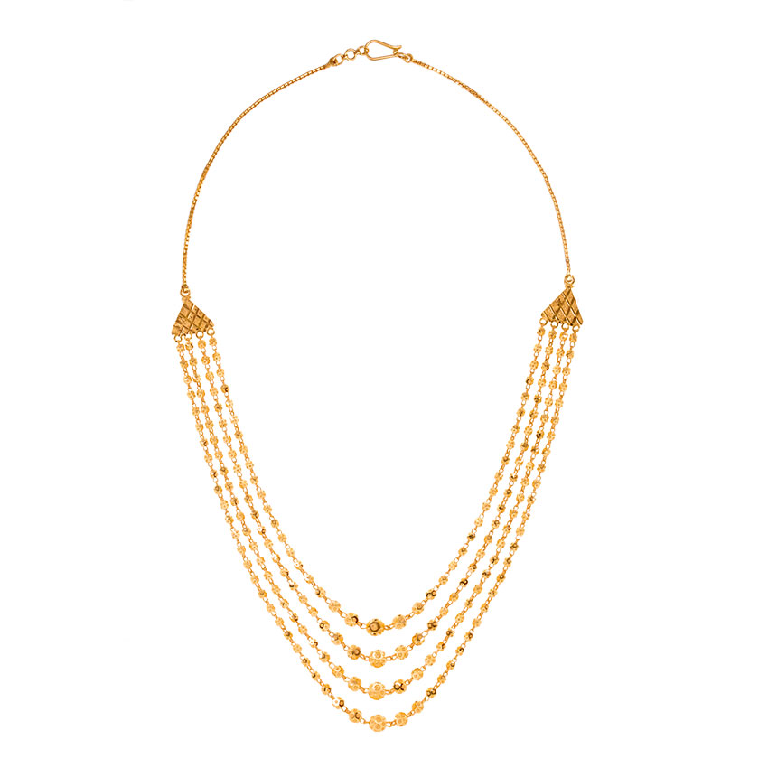 Elva 4 Layered Necklace Elva 4 Layered Necklace