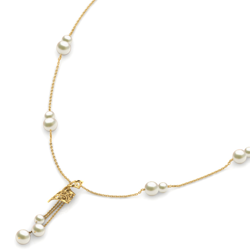 Tassel Pearl Necklace
